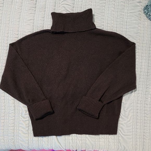 Express Sweaters - Express Black Turtleneck Sweater Size Large